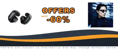 Bose Ultra Open Earbuds - Bluetooth Open Ear Earbuds Black