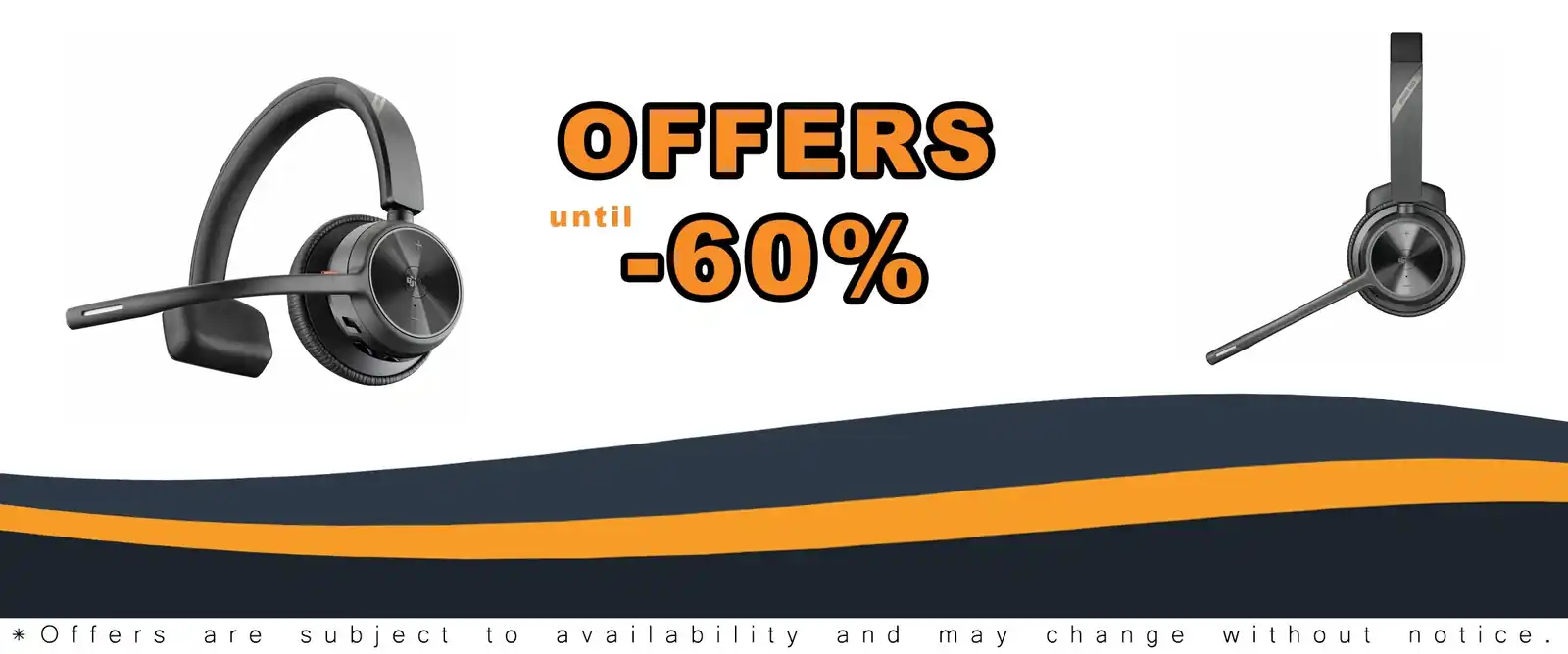 wireless headset Voyager 4310 UC Plantronics single-ear with mic