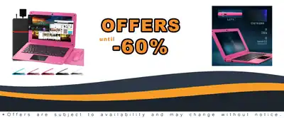 10.1 inch Quad Core Android 12 Netbook Laptop with WiFi Webcam and Accessories
