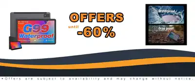 AGM PAD P1 Rugged Tablet 10.36-inch 120Hz FHD Display Waterproof