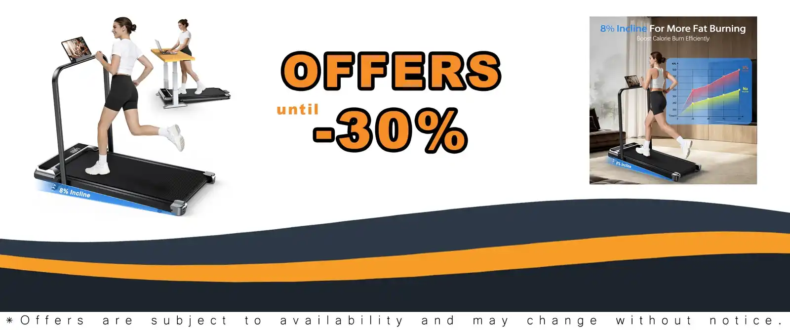 portable foldable treadmill for home office 300 lbs capacity LED display