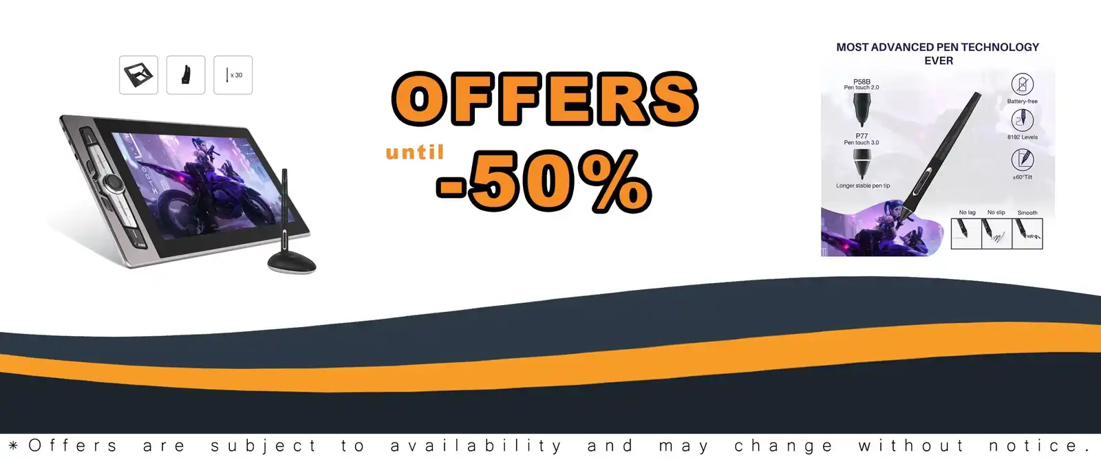 15.6 inch Artisul SP1603 graphics tablet with screen and pressure sensitive pen