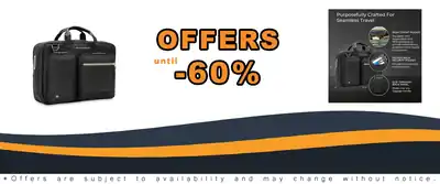 Briggs & Riley Medium Expandable Briefcase HTA Collection Black