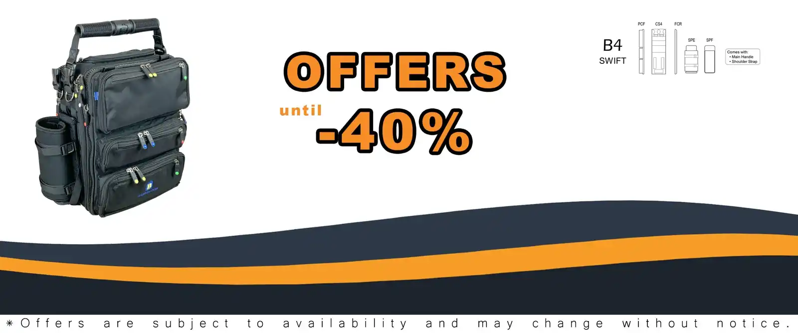 brightline bags inc flex b4 swift backpack