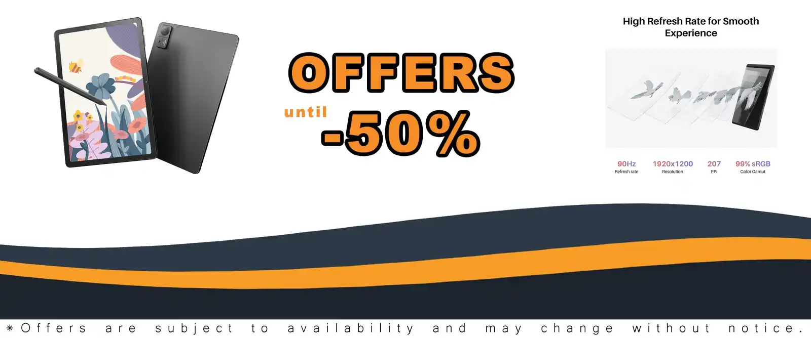 HUION KAMVAS Slate 11 drawing tablet with stylus and anti-glare screen