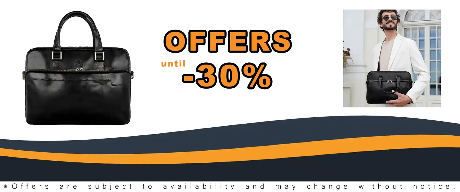 time-resistant leather briefcase Italian handmade laptop bag