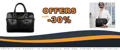 Time Resistance Leather Briefcase - Handmade Laptop Bag