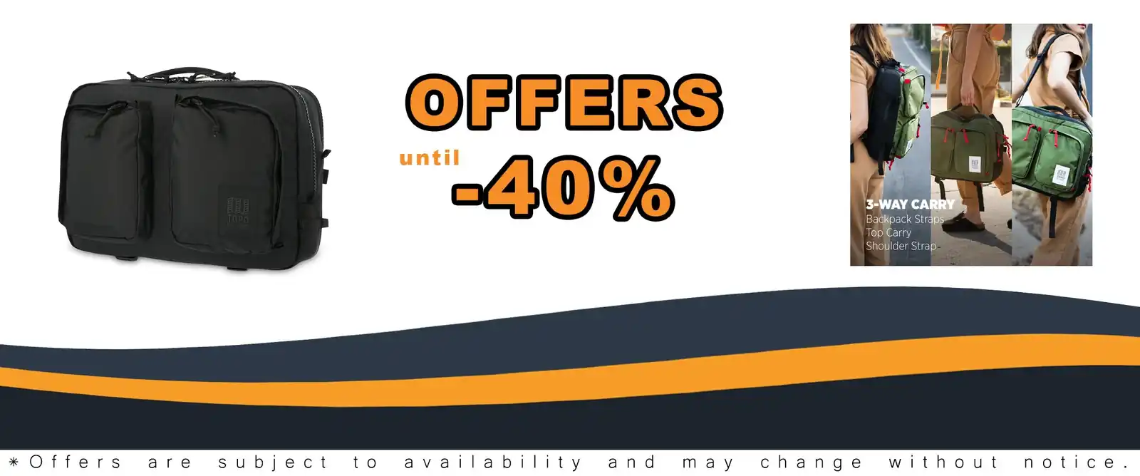 topo designs global briefcase eco-friendly black