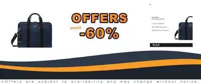 TUMI Alpha Bravo Academy Brief - Compact Laptop Travel Bag